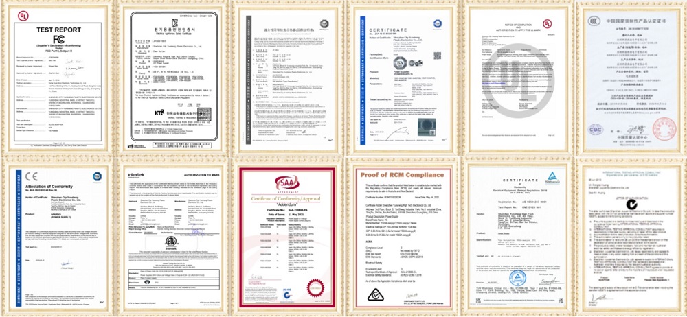 PD Charger Certifications